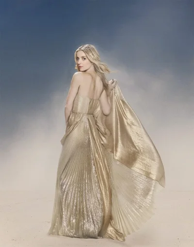 Золотое платье вечернее