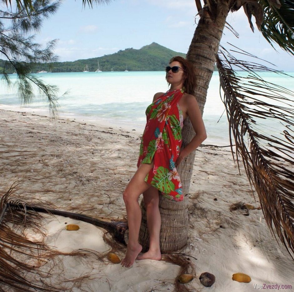 Пляж девушка