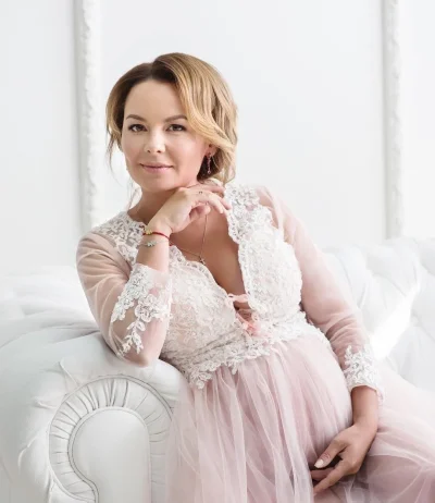 Будуарное платье для беременных