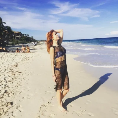 Пляжное платье