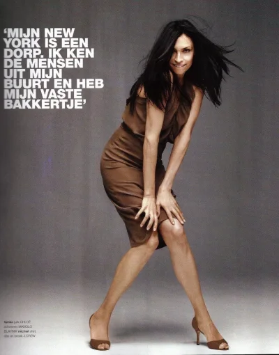 Фамке янссен в полный рост