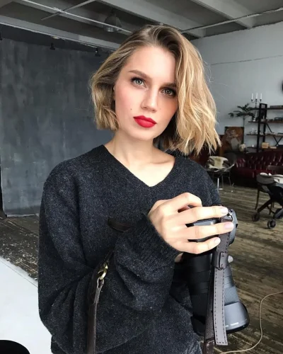 Дарья мельникова с короткой стрижкой