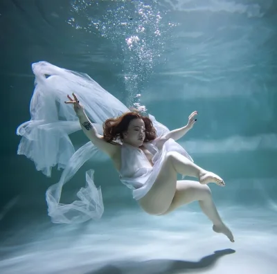 Фотосессия под водой