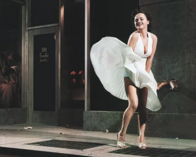 Мэрилин монро в белом платье