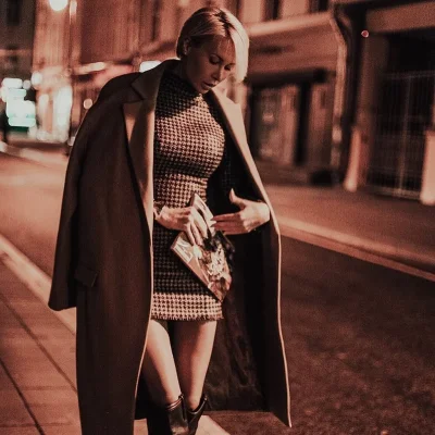 Пальто модное