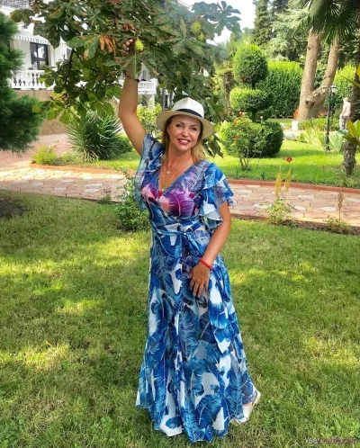 Платье летнее длинное