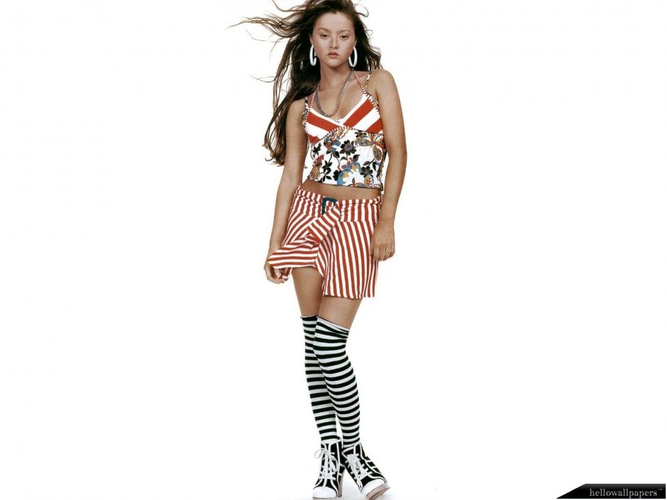 Полосатые чулки