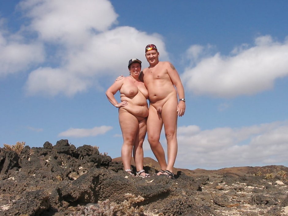 Голые толстые бабы на пляже