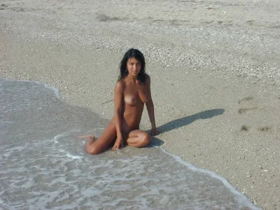 Пляж девушка