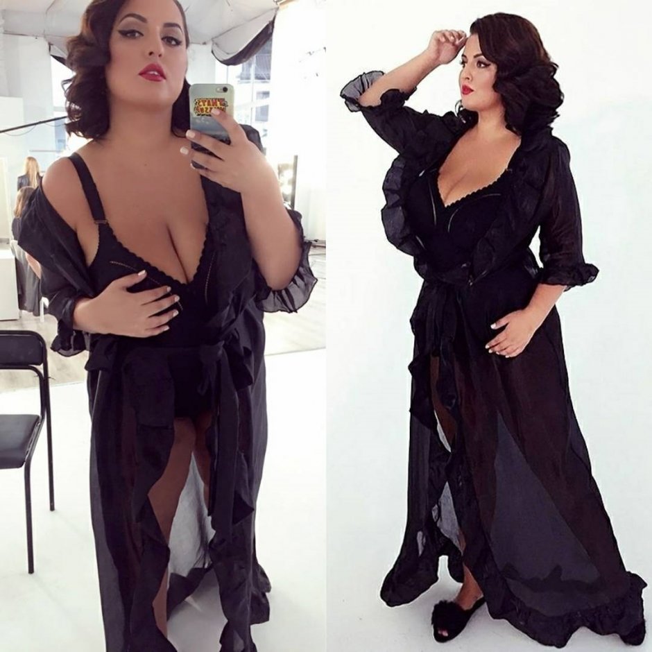 Пеньюары для полных