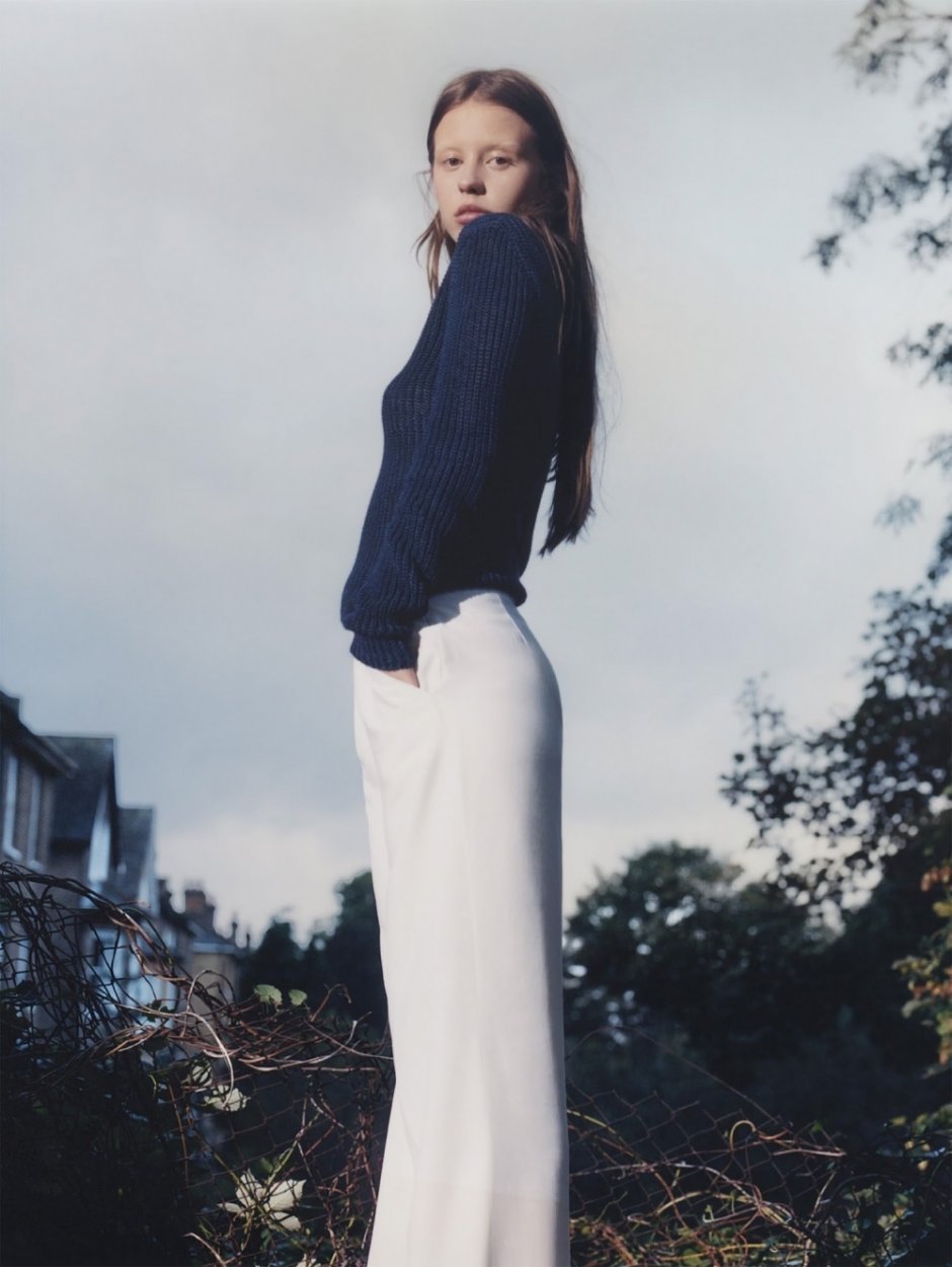 Джинсовая блузка