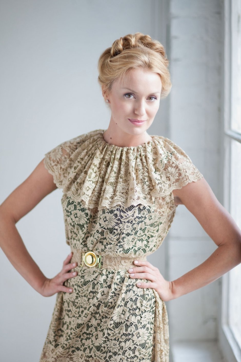 Кружевное платье