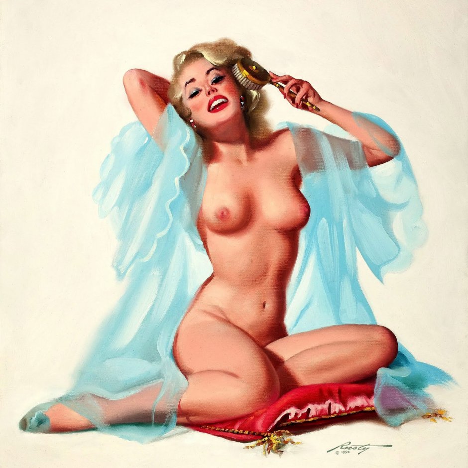 Sexy Pinup Girls Nude.