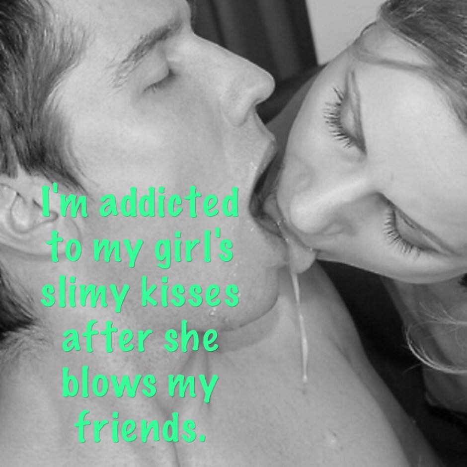 Целуются со спермой во рту