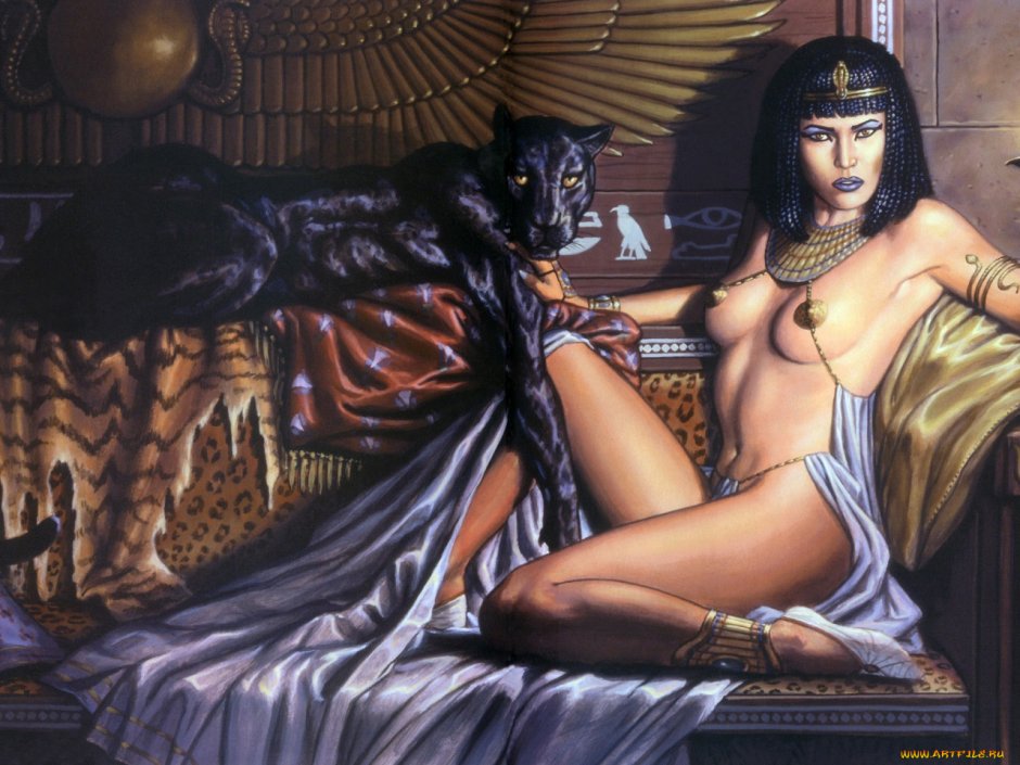 Царица египта клеопатра ню