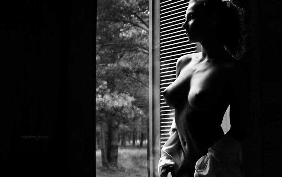 Черно белые эротические