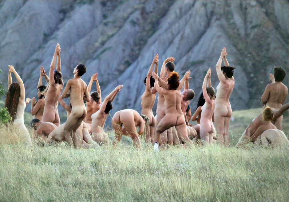 Чешские нудистские семьи