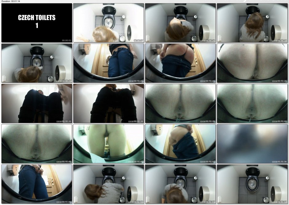Скрытая камера на улице в туалете