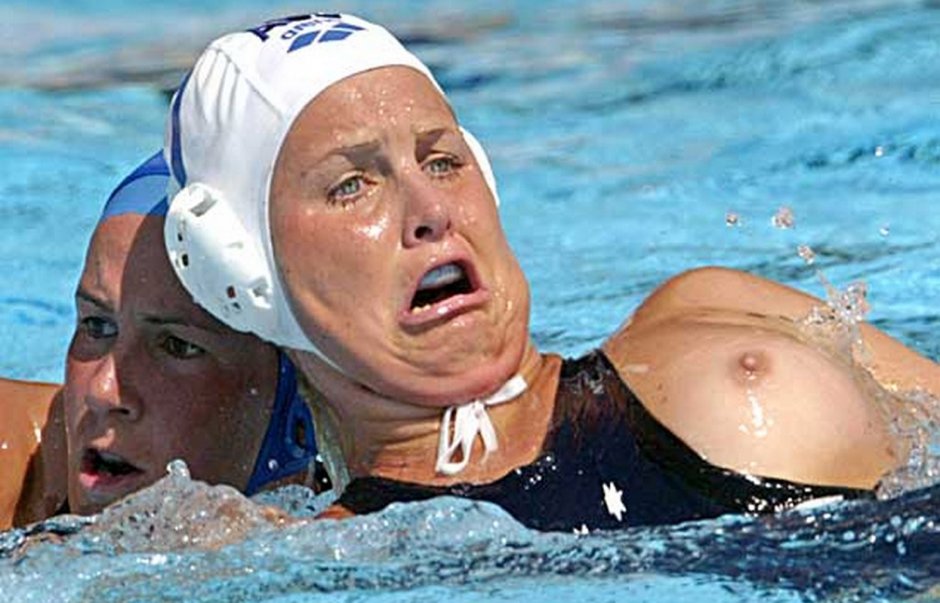 Водное поло женщины под водой курьезы