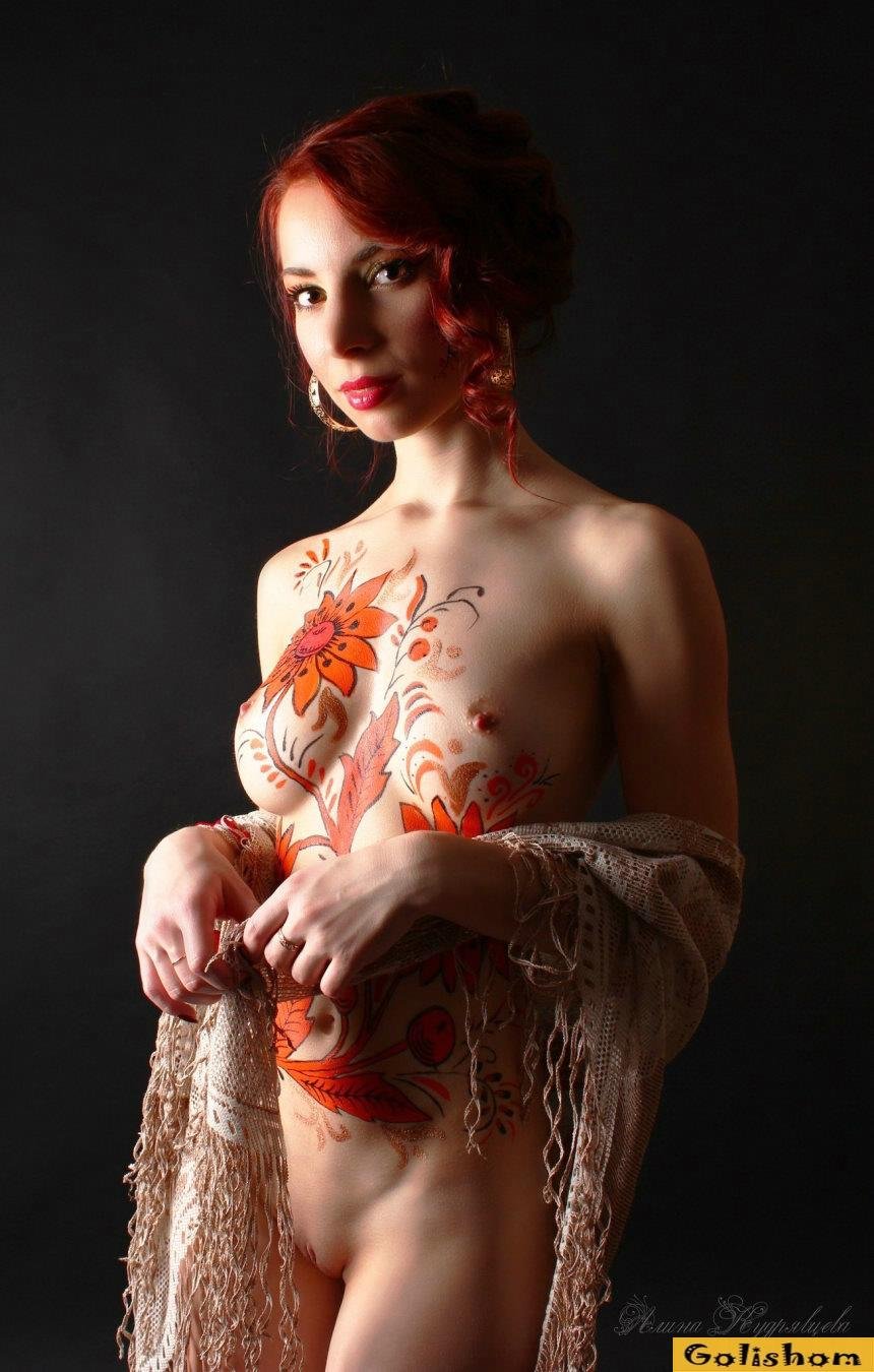 Наталья Волкова Natalia body Art nude