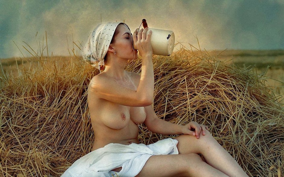 Голые Деревенские доярки