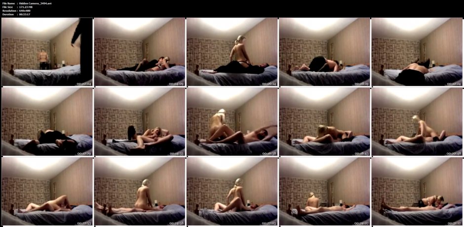 Домашняя порнушка скрытой камерой