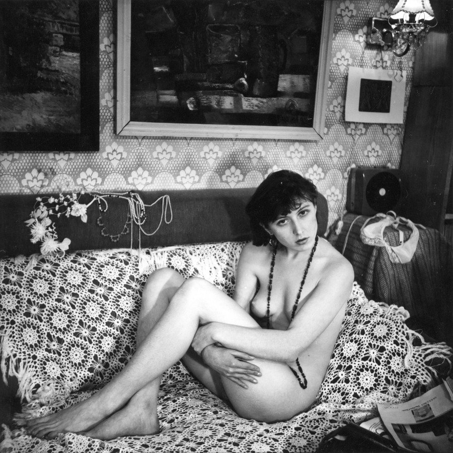 Советское черно-белое ню