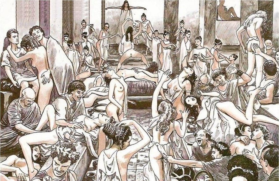 Смотреть порно римские оргии бесплатно оргии