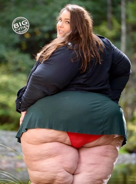 Huge wide hips