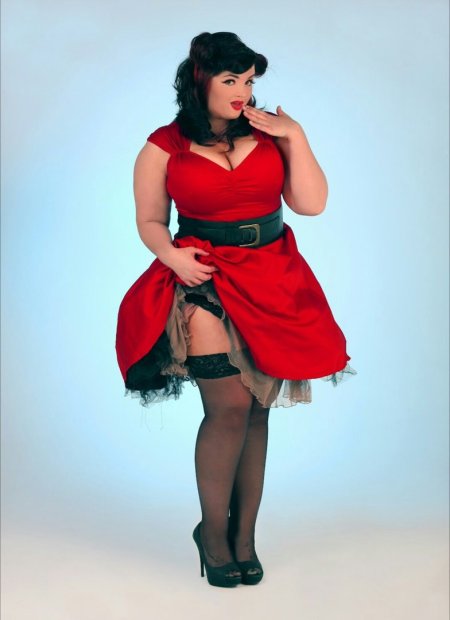 Natalia Pampukha in Lingerie