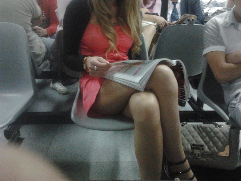 Нагнулась в магазине