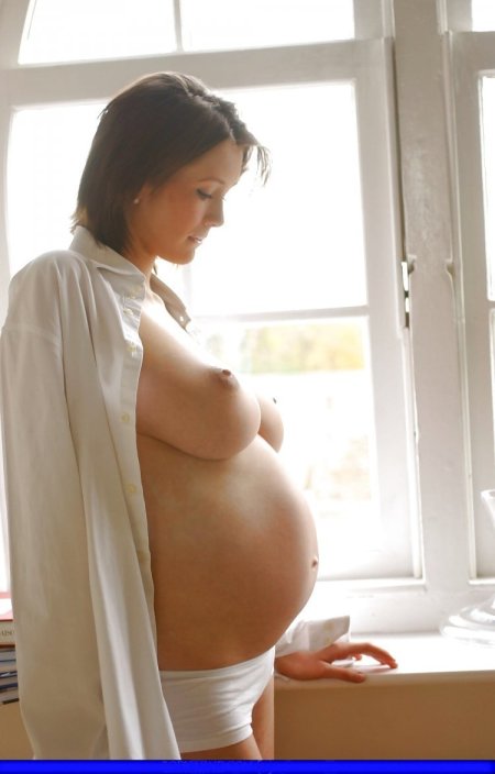 Beautiful pregnant tits