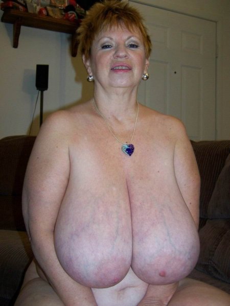 Old aunts with big tits