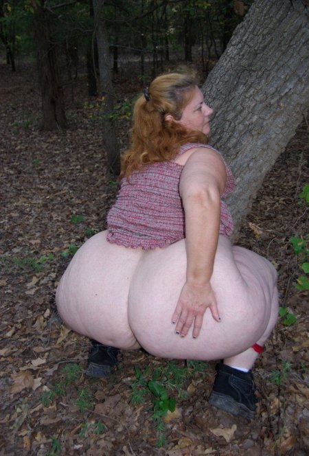 Fat ass in nature