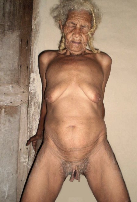 Beautiful naked old women