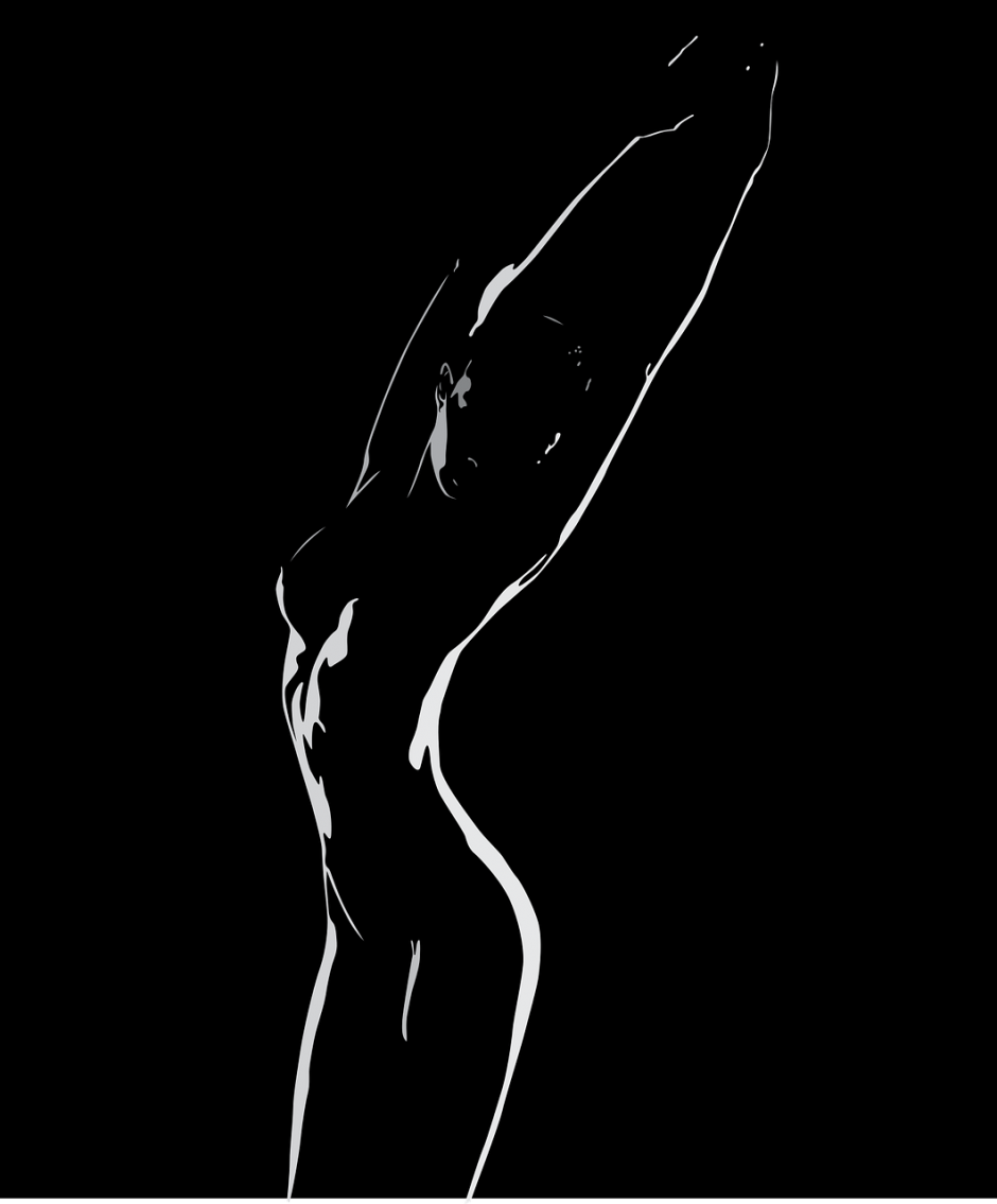 Очертания женского тела