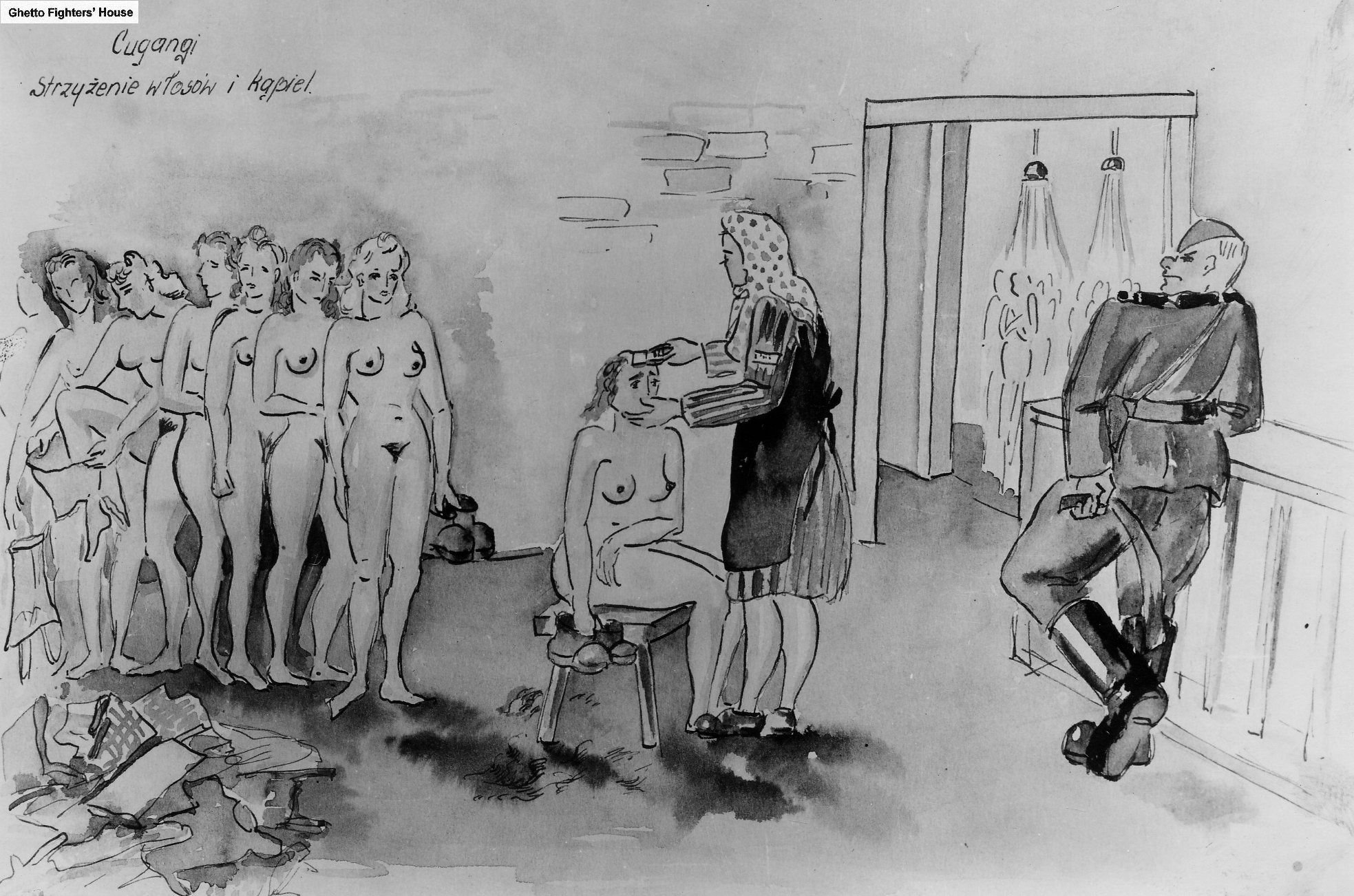голый женщины в концлагере фото 15