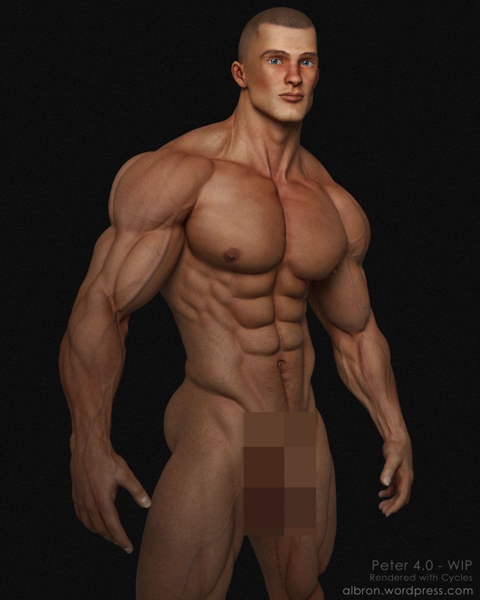 Голые накаченные юноши