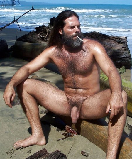 Women on a nudist beach