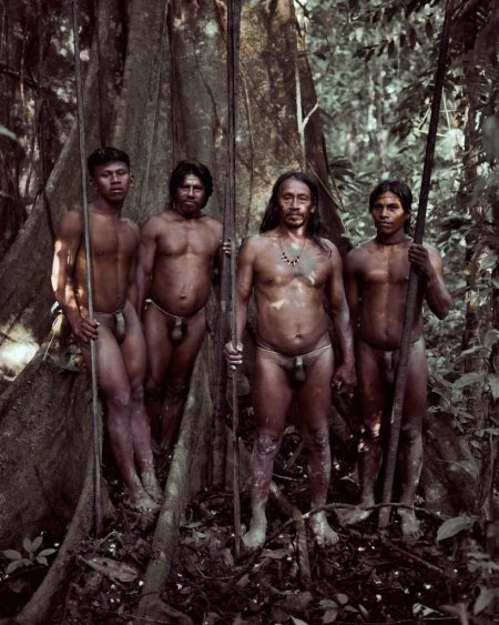 Naked Amazon natives