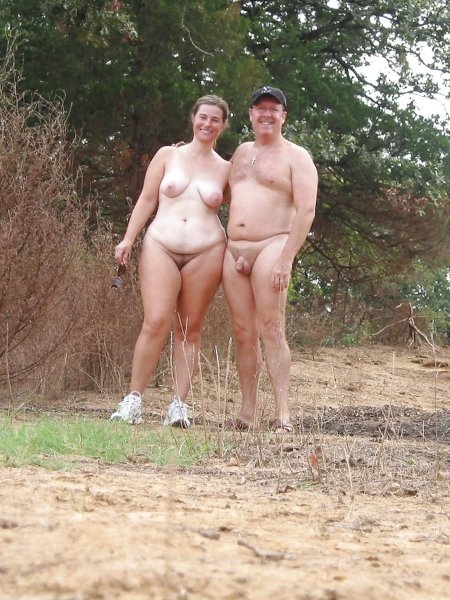 Naked nudist families
