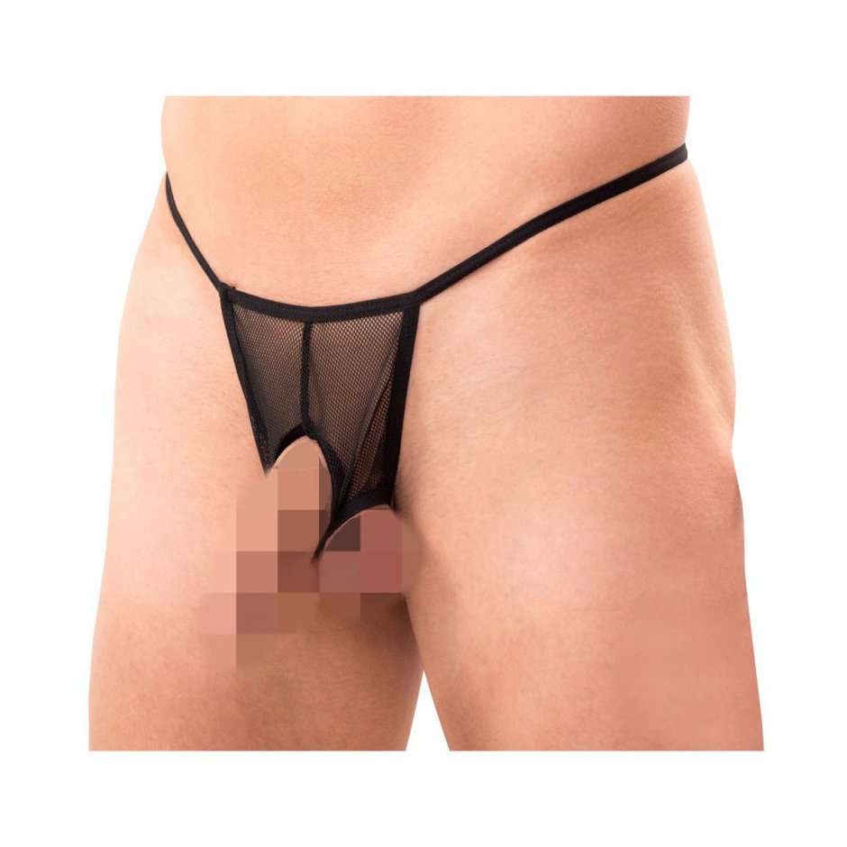 Прозрачные трусы мужские с хуем