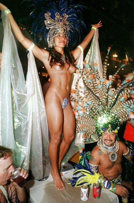 Orgies at the carnival in Brazil