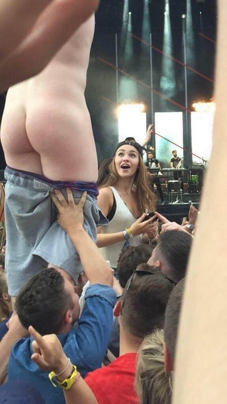 Funny erotic show