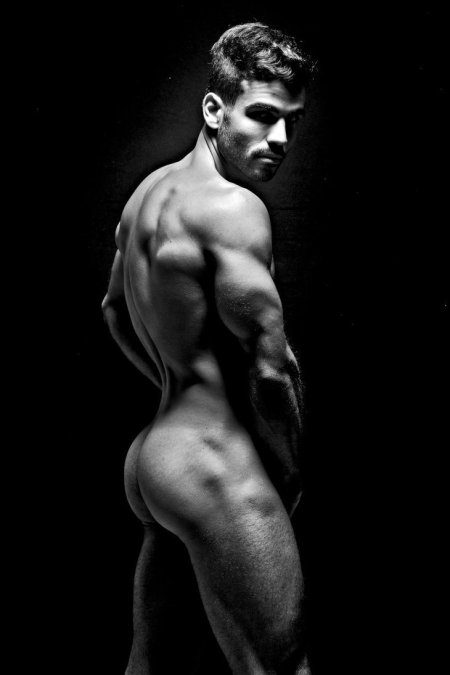 Male erotic photo shoot