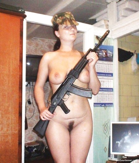 Naked military women
