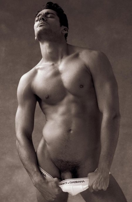 Handsome naked men