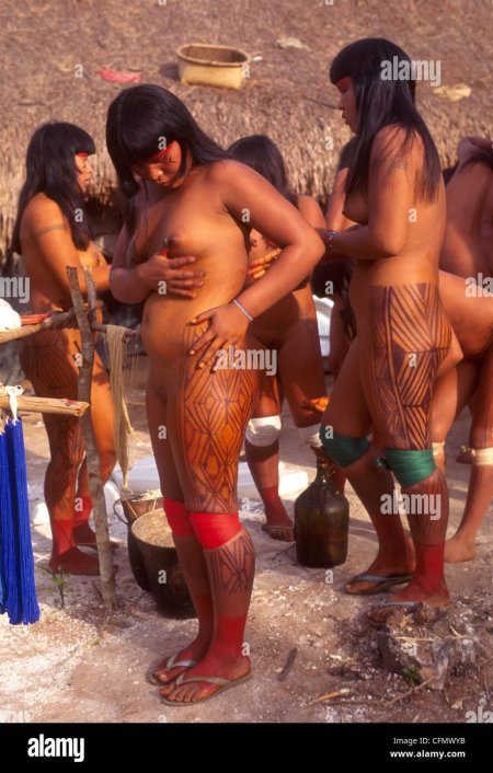 Naked African tribes