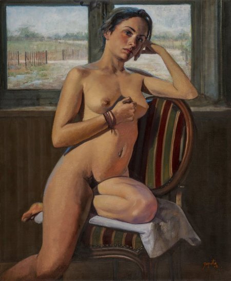 Contemporary nude painting