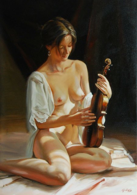 Artist Gulyas Hungary nude
